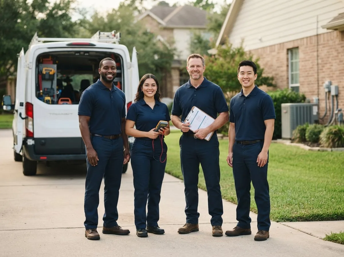 Certified HVAC technician near Garden City, IA